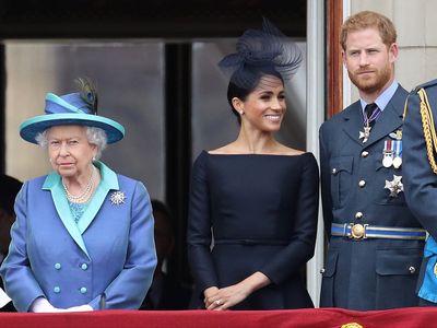 The Queen was ‘hurt and exhausted’ by Prince Harry and Meghan Markle’s decision to step down, book claims