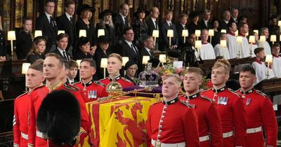 The Queen's hero pallbearers who had the most terrifying job in front of the world