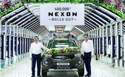 Tata Nexon crosses four lakh production mark