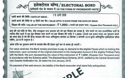 Explained | The electoral bonds scheme and the challenges to it in Supreme Court
