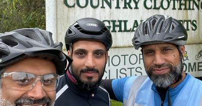 Edinburgh dads tackle gruelling 500-mile cycle ride for cancer charity