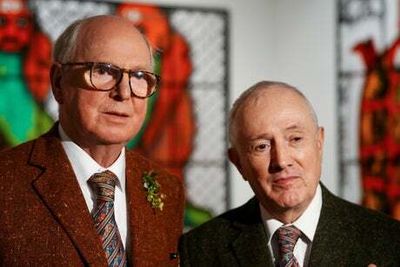 Subversive art duo Gilbert and George’s tribute for King Charles