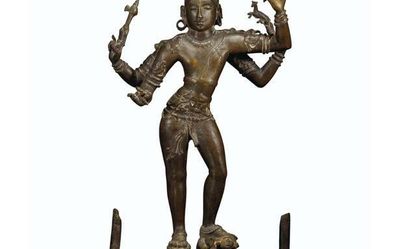 T.N. Police’s Idol Wing claims ownership of Kala Samhara Moorthy idol auctioned in U.S.