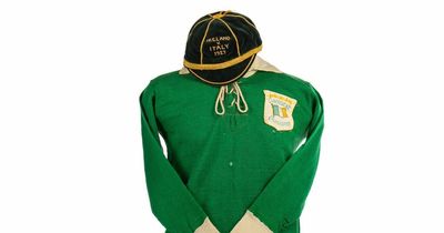 Extremely rare Irish Free State jersey from 1927 set to sell for astonishing amount at auction