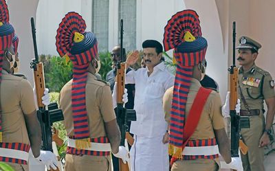 Tamil Nadu CM Stalin visits DGP office, receives pleas from police personnel