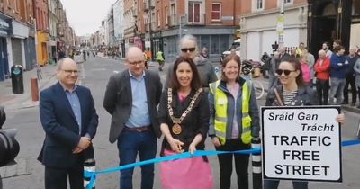 Removal of traffic from Capel Street leads to improved experience for 90% of survey respondents