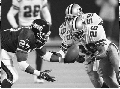 Throwback Thursday: Rodney Hampton sets Giants record vs. Cowboys in 1995
