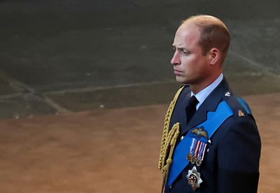Britain's Prince William thanks funeral volunteers and staff