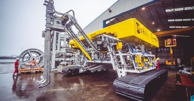 Osbit unveils huge subsea trenching vehicle for use on offshore wind project