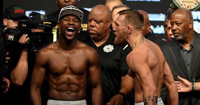 Conor McGregor brands Floyd Mayweather "full of s***" over $100million boast