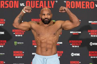 Bellator 285 weigh-ins results: Benson Henderson, Yoel Romero, and the rest hit their marks