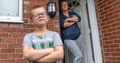Excluded lad, 7, can't write his own name after he's left with no school for 10 weeks