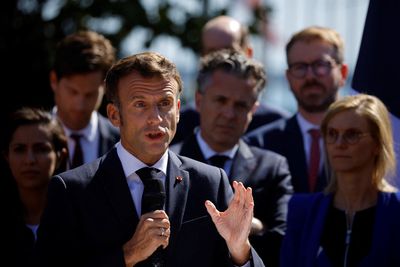 Macron says he wants to make it easier to build renewable energy projects in France