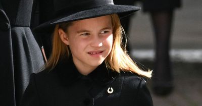 Princess Charlotte's subtle tribute to her 'Gan-Gan' at Queen's funeral
