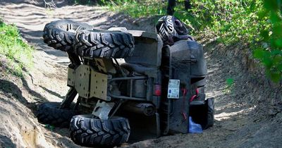 Young boy killed in crash horror after taking quad bike without dad's permission