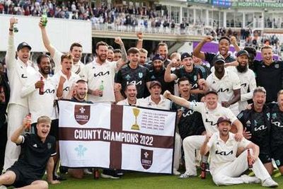 Surrey thrash Yorkshire by 10 wickets to seal latest County Championship title with a game to spare