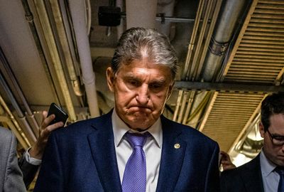 Knives out over Manchin's "dirty deal"