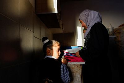 At some West Bank schools, looming displacement disrupts return to class