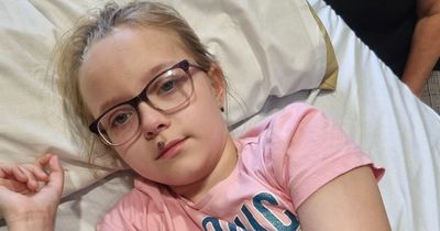 Young girl left paralysed after false widow spider bites her lip as she sleeps