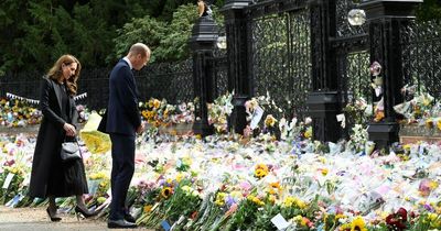 Prince William 'choked up' when he spotted special Queen tribute among sea of flowers