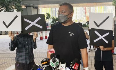 Hong Kong journalist is on a trumped-up charge