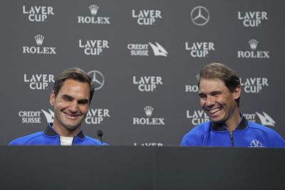Roger Federer and doubles partner Rafael Nadal are slight favorites in Federer’s final career match