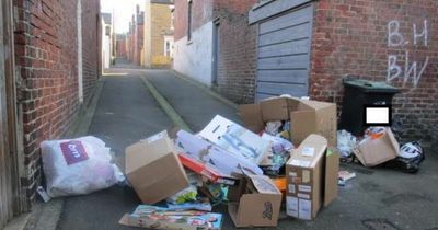 County Durham woman whose name was on fly tipped boxes fined after failing to assist investigation
