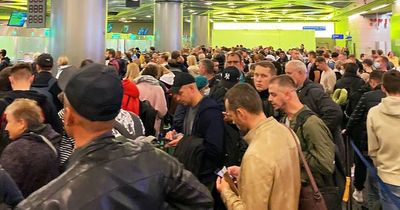 Russians flood borders and airports trying to escape Vladimir Putin's mobilisation order