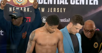 Shakur Stevenson gives up his world titles after failing to make weight