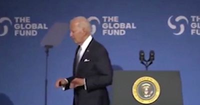 'Scary' video of 'lost' Joe Biden appearing to ask audience for directions at UN speech