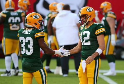 All eyes on Aaron Rodgers and Tom Brady but run games may determine winner of Packers-Buccaneers