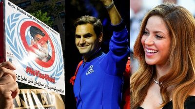 The Loop: Iran's President calls protests 'acts of chaos', Roger Federer's last match, Shakira to fight tax fraud allegations