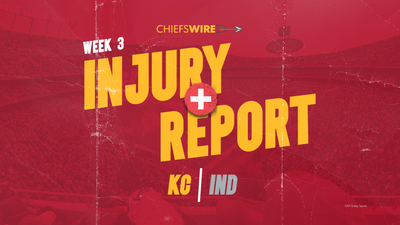 Thursday injury report for Chiefs vs. Colts, Week 3