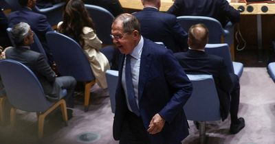 Vladimir Putin's 'attack dog' minister storms out of UN meeting claiming 'Russophobia'