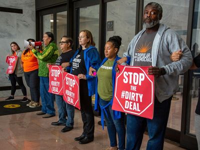 Activists arrested at Senate in protest over Joe Manchin’s pipeline bill