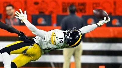 Steelers’ George Pickens Reaches Back for OBJ-Esque Grab