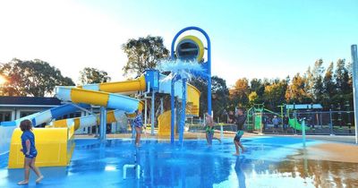 Slides, giant tipping bucket and water cannons in new splash park