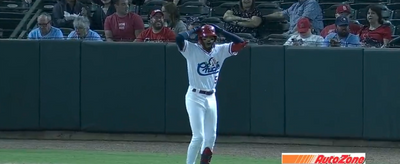 St. Louis Cardinals minor leaguer embarrassingly rounded the bases after thinking he hit a home run on a fly out