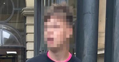 Dopey Scot crashed pal's new BMW into parked van while showing off with wheel spins