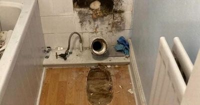Landlord ripped out tenants' toilet after rent wasn't paid