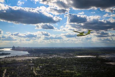 Revamped Detroit auto show now also features new flying tech