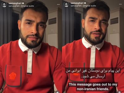 Sam Asghari calls Iran government ‘terrorists’ in strongly worded Instagram video