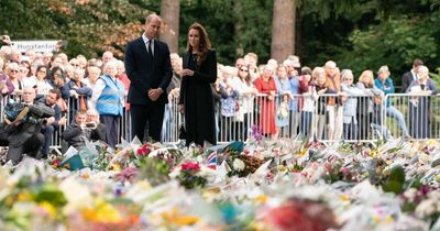 William and Kate say Queen sent sign she was 'looking down on us' after she died