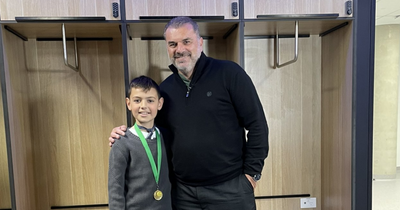 Ange Postecoglou surprises Celtic 'mini me' Down Under as Parkhead boss delivers ultimate gift