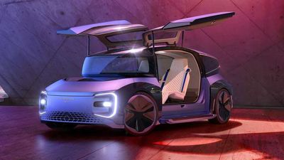 VW Gen.Travel Design Study Unveiled With Gullwing Doors, No Steering Wheel