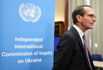 Investigation chief says Russia committed war crimes in Ukraine