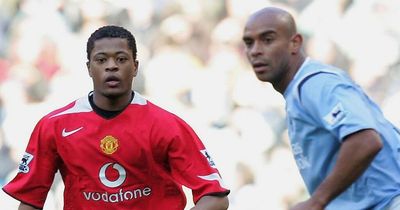 Patrice Evra threw up in hotel and had brutal clash with Trevor Sinclair on Man Utd debut