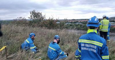 Coastguard called to Claxheugh Rock after two teenagers get stuck on the cliff