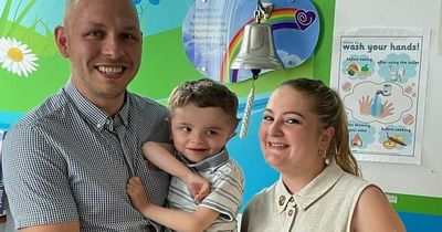 Worried parents took baby to doctors with a cough - and discovered he had huge tumour