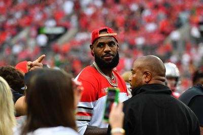 LeBron James gifts Ohio State football team some sweet swag